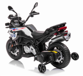 BMW GS850 Adventure All-Road, wit, groot model, 2x12v motors, eva(JT5002A/wt)