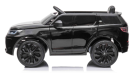 Land Rover Discovery Sport , zwart metallic, BlueTooth, leder Look, rubberbanden, 2.4ghz rc (BBH-023zw))