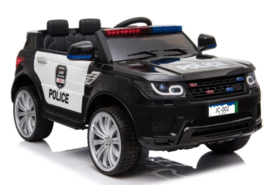 JC-002 Black and white police car, 12v7ah, eva,RC,2wd,leather        5-11-2024