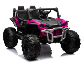 24V Honda Talon UTV buggy roze, 2 zits, leder, rc,eva,24V9ah accu (H966pk)