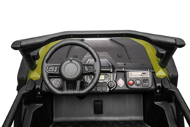 24V Honda Talon UTV buggy groen, 2 zits, leder, rc,eva,24V9ah accu (H966gr)