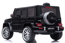 Mercedes-Benz  G63///AMG,  zwart metallic, FM,leder, BlueTooth,   (S306zw)