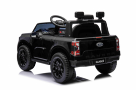 Ford Ranger zwart, 12V, eva, leder look, 2.4ghz RC  (KC-707zw)