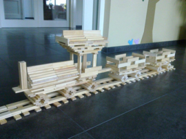 PlayBrix 200st in houten kistje