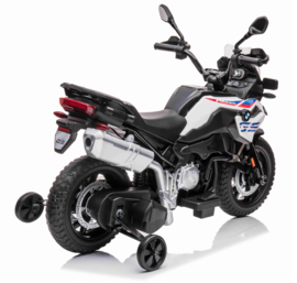 BMW GS850 Adventure All-Road, wit, groot model, 2x12v motors, eva(JT5002A/wt)