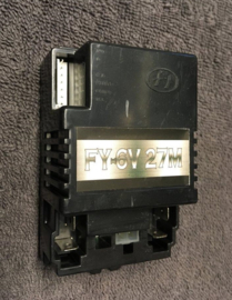 27mhz , 6V controlbox.