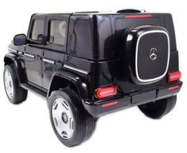 Mercedes-Benz  EQG  G-Wagon ///AMG,  zwart metallic, FM,leder, BlueTooth,   (JJ2088)