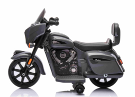 Indian Chieftain 6V grijs motorbike, met zijwielen  (IndianGrey)