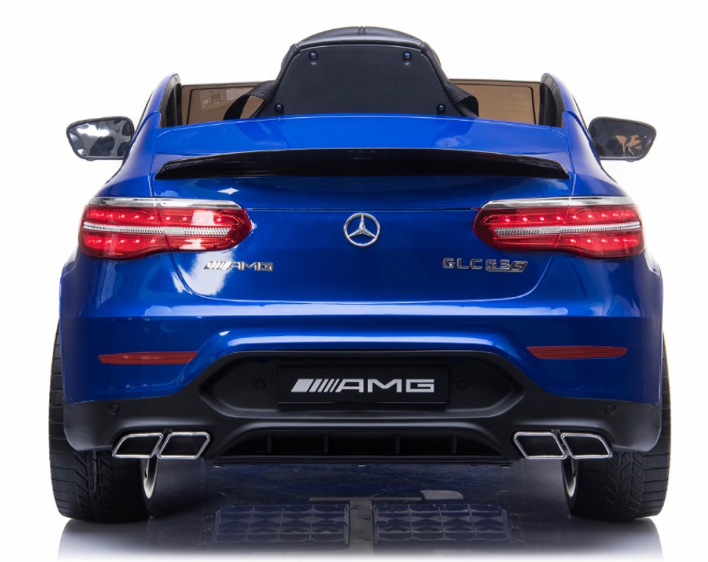 Mercedes-Benz GLC 63S V8 Bi-Turbo,metallic Blue-paint, 12V, leder,eva, 2.4ghz rc (5688blue)