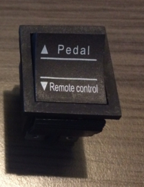 Pedal / remote schakelaar 6 pins