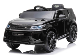 Land Rover Discovery Sport , zwart metallic, BlueTooth, leder Look, rubberbanden, 2.4ghz rc (BBH-023zw))