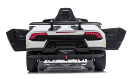 Lamborghini Huracán LP640 Performanté, 12V, wit, 2.4ghz RC , BT,EVA, lederen stoel (S308wt)