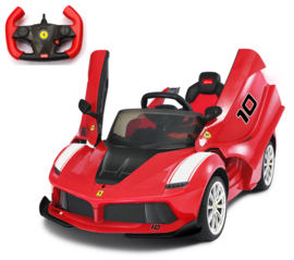Ferrari FXX-K  12V rood met vleugeldeuren en 2.4ghz rc  ( FXX-K_rd)