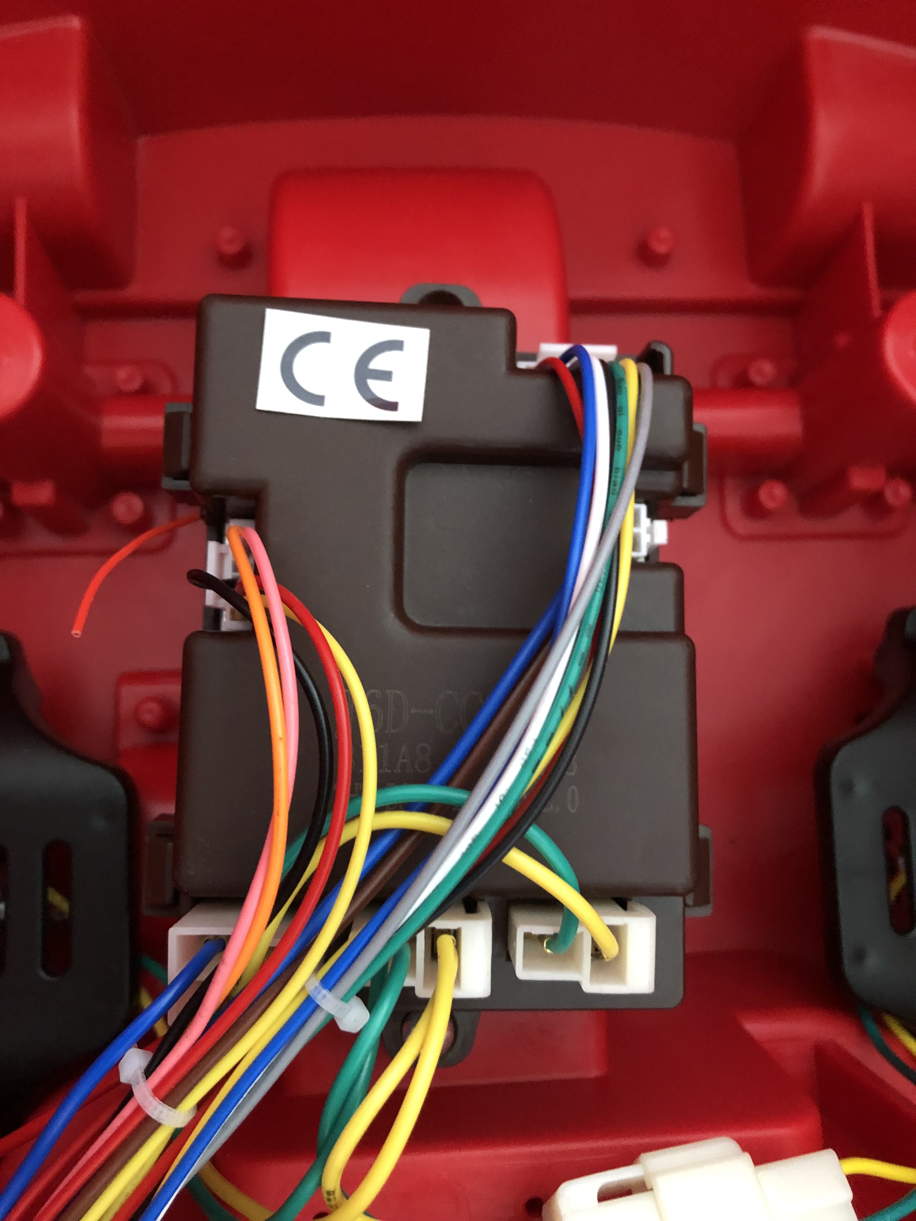 DLS-08 12V controlbox, dls08 besturing, heftruck besturing, kindertruck relaisbox