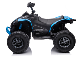 CAN-AM Maverick Blue, Quad, 12V10ah, 4WD, leder, RC. (CA002blue)