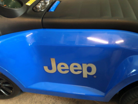 JEEP Grand Cherokee, loopauto blauw, met toeter, en diverse geluiden. (JQ606blue)