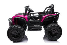 24V Honda Talon UTV buggy roze, 2 zits, leder, rc,eva,24V9ah accu (H966pk)