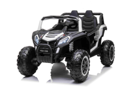 Beach Buggy wit,  BlueTooth, 12V, 2.4ghz, softstart, 4x4, eva, leder (A036wt)