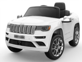 JEEP Grand Cherokee, wit, 12V, leder, Eva, (JJ2055wt)