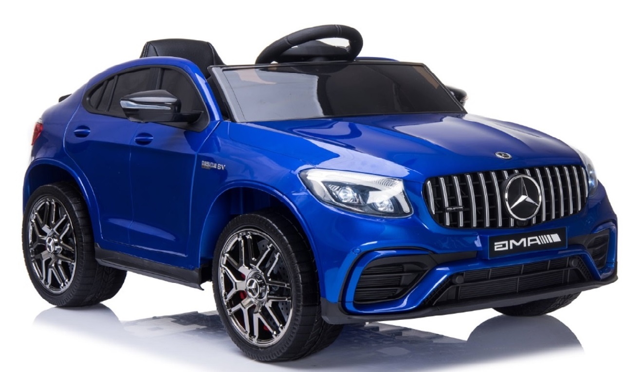 Mercedes-Benz GLC 63S V8 Bi-Turbo,metallic Blue-paint, 12V, leder,eva, 2.4ghz rc (5688blue)