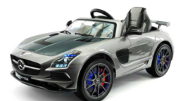 Mercedes SLS (SX-128) plastic wiel met rubber loopvlak