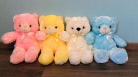 Knuffelbeer 50cm wit - LED Licht - lichtgevende teddybeer - lichtgevende knuffel wit