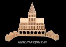 PlayBrix 200st in houten kistje