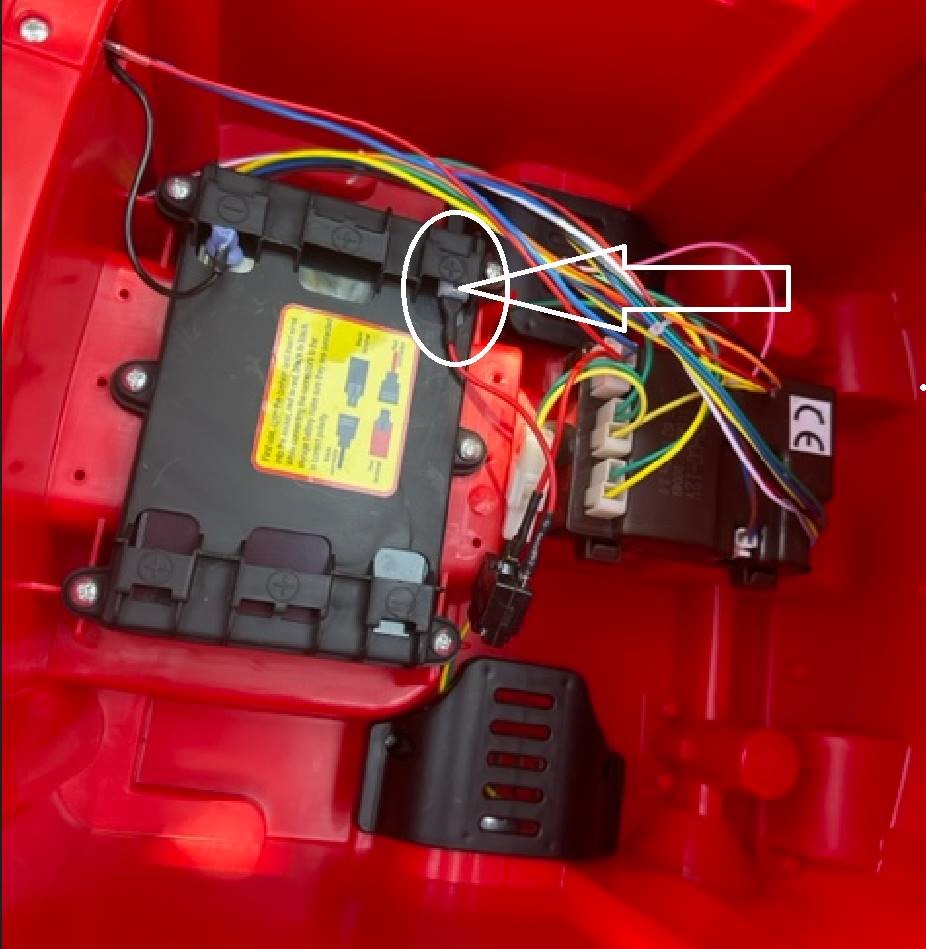 DLS-08 12V controlbox, dls08 besturing, heftruck besturing, kindertruck relaisbox