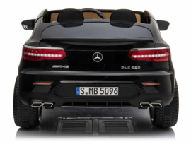 Mercedes-Benz GLC 63S, 2 zitter, metallic zwart, 12V, Mp4 TV, 4wd, leder,eva, 2.4ghz RC (XMX-608zw)