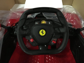 Ferrari FXX-K  12V rood met vleugeldeuren en 2.4ghz rc  ( FXX-K_rd)