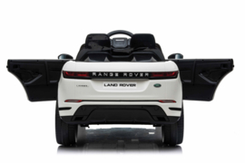 Range Rover Evoque, BlueTooth, wit, FM radio, Leder Look, EVA, 2.4ghz RC  (EVOwt))