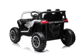 Beach Buggy wit,  BlueTooth, 12V, 2.4ghz, softstart, 4x4, eva, leder (A036wt)