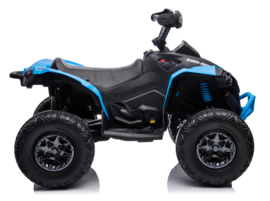 CAN-AM Maverick Blue, Quad, 12V10ah, 4WD, leder, RC. (CA002blue)