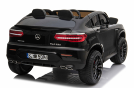 Mercedes-Benz GLC 63S, 2 zitter, metallic zwart, 12V, Mp4 TV, 4wd, leder,eva, 2.4ghz RC (XMX-608zw)