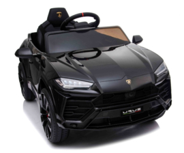 Lamborghini Urus  zwart ,2.4ghz softstart rc, eva, lederen stoel (BDM0923zw)