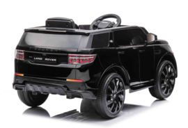 Land Rover Discovery Sport , zwart metallic, BlueTooth, leder Look, rubberbanden, 2.4ghz rc (BBH-023zw))