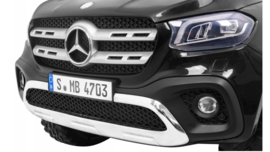 Mercedes-Benz X-Class, Metallic zwart, 4WD, Mp4 tv, FM, BlueTooth, Leder, etc (XMX-606zw)