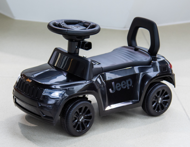 JEEP Grand Cherokee, loopauto zwart, met toeter en geluiden. (JQ606zw) | Welkom bij KidsCar.nl |