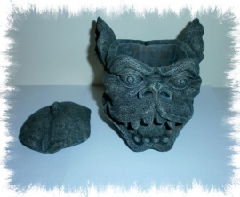 Gargoyle asbak / opbergdoos - 11 cm hoog