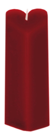 Super Mirthe's Lichtpuntjes - Hartkaars helder rood