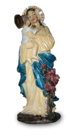 Maria met kind en aureool - 21 cm hoog