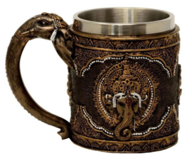 Tankard kelk Ganesha - 12 cm hoog