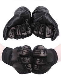 Restyle zwarte kanten handschoenen Henna