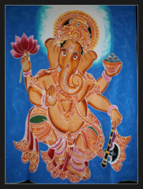 Wandkleed batik Ganesha 95 x 110 cm