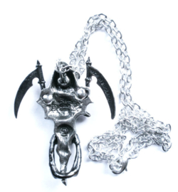 Alchemy Gothic Horror Magere Hein nekketting - The Reaper's Arms