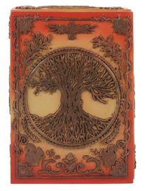 Levensboom Tree of Life opbergdoosje - Tarot, spelkaarten, sieradendoos - 14 x 10 x 5.5 cm