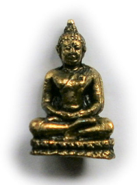 Minibeeld Thaise Boeddha 3.2 cm hoog