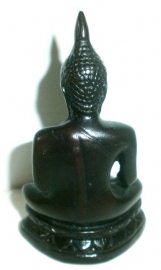 Boeddha Mudra zwart 11 cm