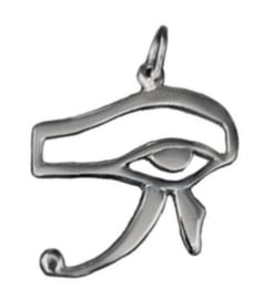 925 Sterling zilveren kettinghanger Egyptische Oog van Horus - 28 x 28 mm 2