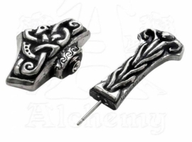 Alchemy Gothic faux stretcher oorbel - Thunderstruck